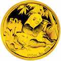 2007版熊貓金銀紀念幣1-10盎司圓形金質紀念幣
