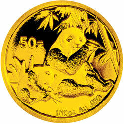2007版熊貓金銀紀念幣1-10盎司圓形金質紀念幣