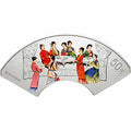 2002古典文學名著——《紅樓夢》彩色金銀紀念幣（第2組）5盎司彩色紀念銀幣