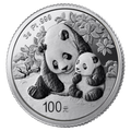 2024版熊貓貴金屬紀念幣3克圓形鉑質紀念幣