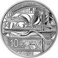 2015江南造船建廠150周年金銀紀念幣31.104克（1盎司）圓形銀質紀念幣A