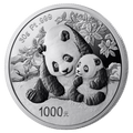 2024版熊貓貴金屬紀念幣30克圓形鉑質紀念幣