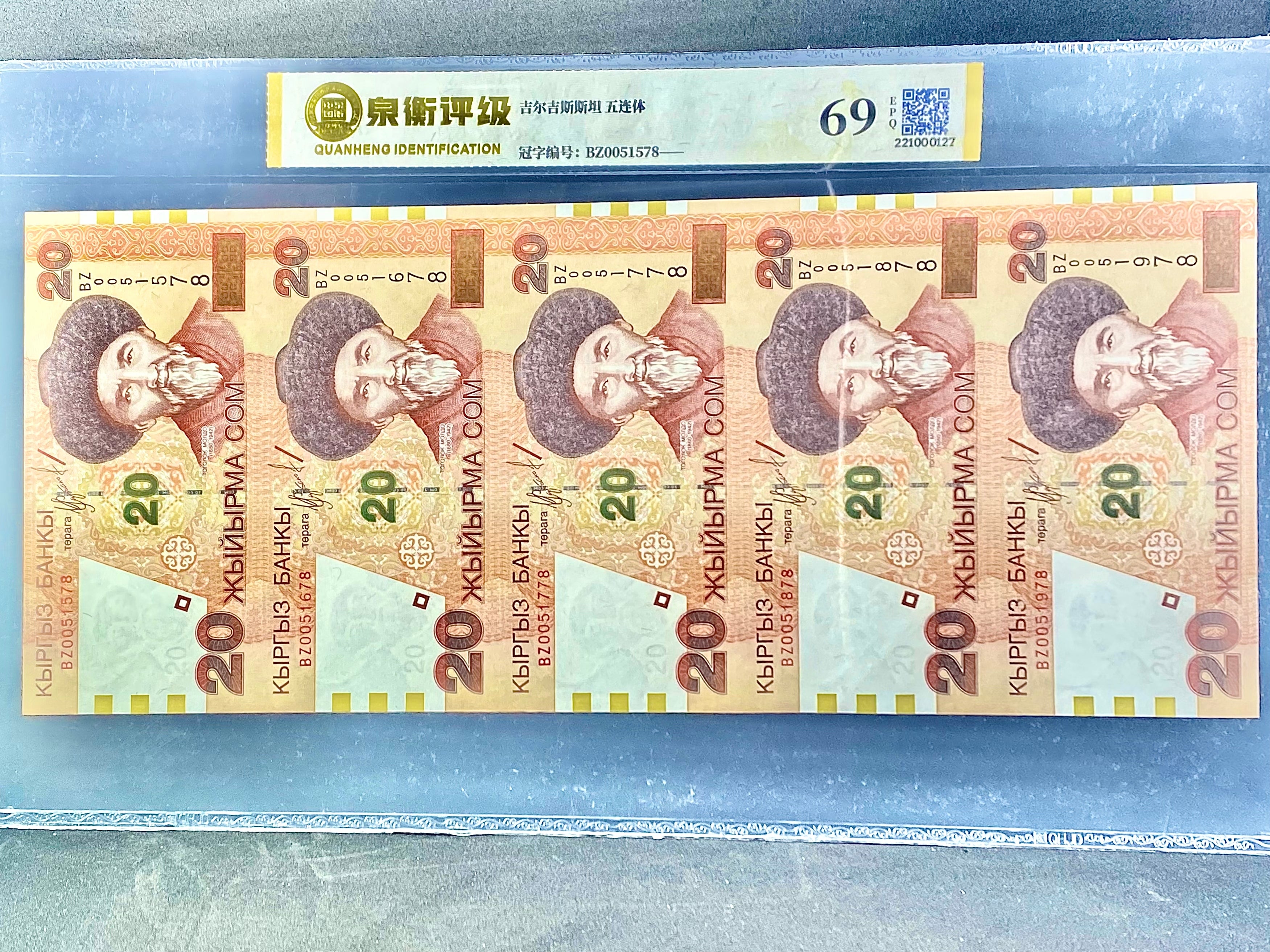 吉爾吉斯坦斯坦 五連體
