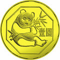 1983年版熊貓12.7克銅質紀念幣