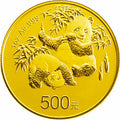 2012中國熊貓金幣發行30周年金銀紀念幣1盎司圓形金質紀念幣