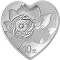 2019吉祥文化-美好愛情30克紀念銀幣（珠聯璧合）