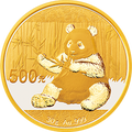 2017版熊貓金銀紀念幣30克圓形金質紀念幣
