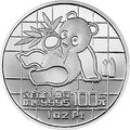 1989版熊貓1盎司鉑質紀念幣