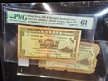 1959 - 60 年香港上海滙豐銀行伍圓（PMG 評級 61，序號 999999AN）