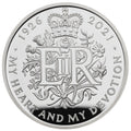 2021英女皇95歲壽辰56.56克加厚精製銀幣