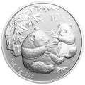 2006版熊貓金銀紀念幣1盎司銀幣