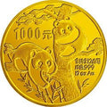 1988版熊貓金銀鉑紀念幣12盎司圓形金質紀念幣