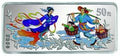2003中國民間神話故事彩色金銀紀念幣（第3組）5盎司彩色長方形銀質紀念幣