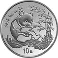 1994版熊貓1/10盎司鉑質紀念幣
