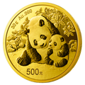 2024版熊貓貴金屬紀念幣30克圓形金質紀念幣