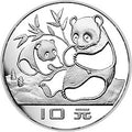 1983年版熊貓27克銀質紀念幣