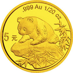 1999版熊貓金銀紀念幣1-20盎司圓形金質紀念幣