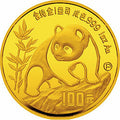 1990版熊貓金銀鉑紀念幣1盎司圓形金質紀念幣(P)
