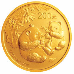2006版熊貓金銀紀念幣1-2盎司金幣