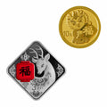 2024年賀歲金銀紀念幣（1克金幣+8克銀幣套裝）