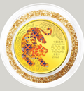 2022澳門（第四輪）虎年生肖紀念幣0.5盎司精裝金幣