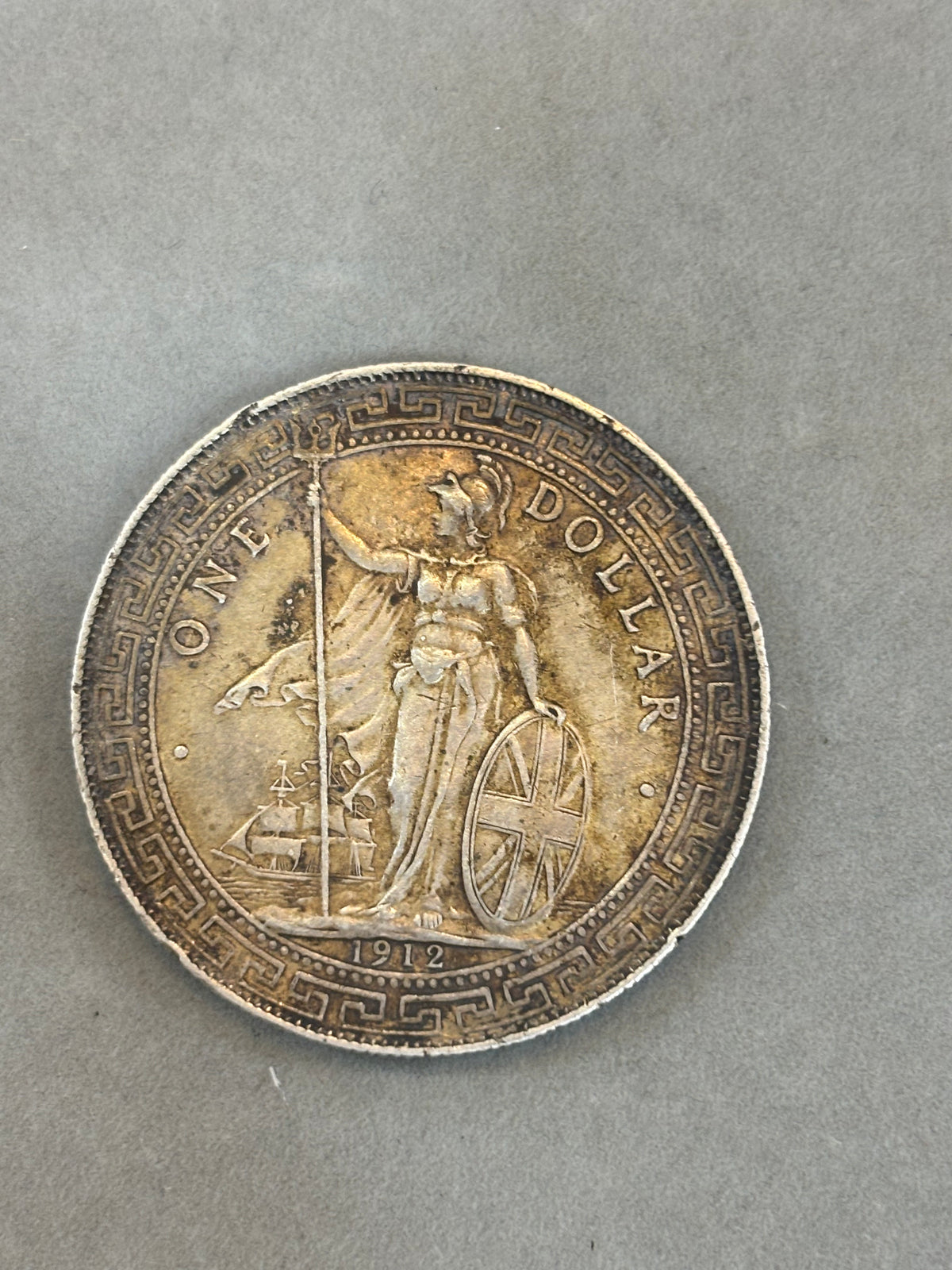 1912年英國貿易銀站洋壹圓