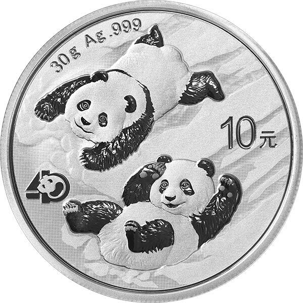 2019-2028最新十年熊貓銀幣經典套裝（2019-2022 4V） - 圖片 5