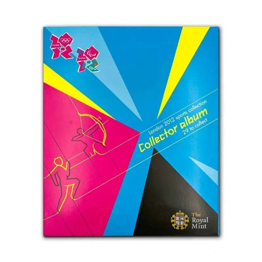 2012年倫敦奧運會紀念幣/29枚原裝冊 - 圖片 2
