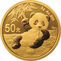 2020版熊貓金銀紀念幣3克圓形金質紀念幣
