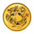 2023中華傳統瑞獸2克金幣（龍）