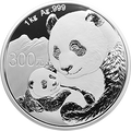 2019版熊貓金銀紀念幣1公斤圓形銀質紀念幣