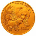 2004版熊貓貴金屬紀念幣1盎司圓形金質紀念幣