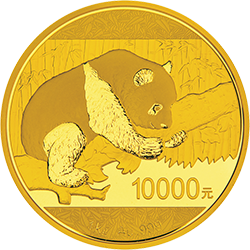 2016版熊貓金銀紀念幣1公斤圓形金質紀念幣