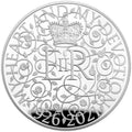 2021英女皇95歲壽辰5盎司精製銀幣