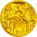 2010中國石窟藝術（雲岡）金銀紀念幣5盎司圓形金質紀念幣