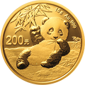 2020版熊貓金銀紀念幣15克圓形金質紀念幣