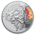2008第29屆奧林匹克運動會貴金屬紀念幣（第3組）1盎司紀念銀幣之二（剪紙）