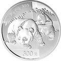 2008版熊貓金銀紀念幣1公斤圓形銀質紀念幣
