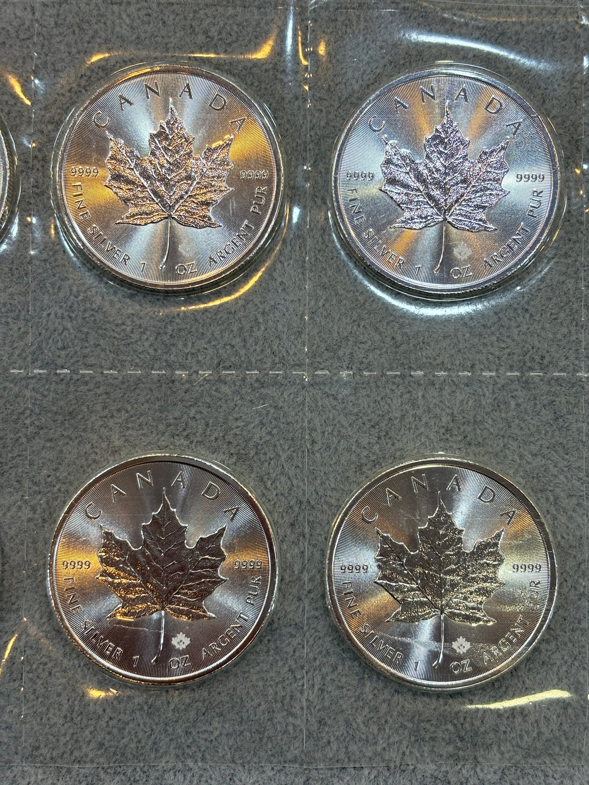 2015年加拿大楓葉1盎司銀幣 - 圖片 2