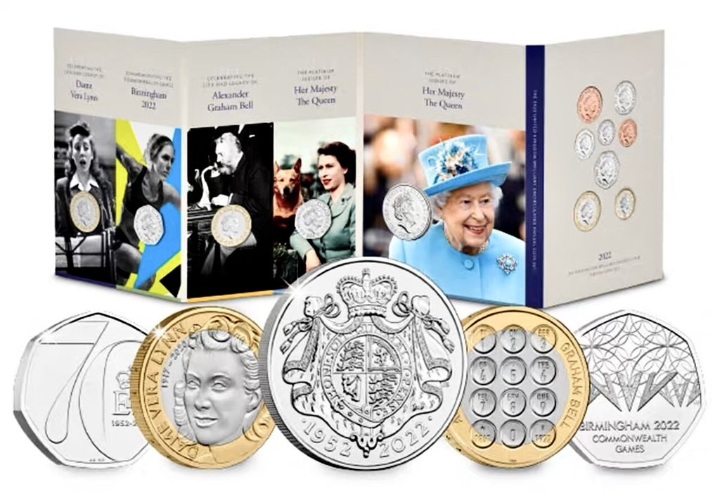 英國女王2022年合金13枚紀念幣套裝（最后一套） - 圖片 2