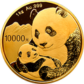 2019版熊貓金銀紀念幣1公斤圓形金質紀念幣