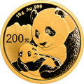 2019版熊貓金銀紀念幣15克圓形金質紀念幣