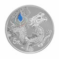 2023中華傳統瑞獸15克銀幣（龍）