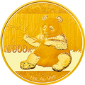 2017版熊貓金銀紀念幣1公斤圓形金質紀念幣