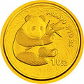 2000版熊貓金銀紀念幣1-10盎司圓形金質紀念幣
