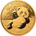2020版熊貓金銀紀念幣50克圓形金質紀念幣