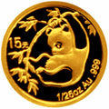 2007中國熊貓金幣發行25周年金銀紀念幣1-25盎司圓形金質紀念幣D