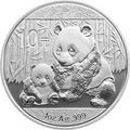 2012版熊貓金銀紀念幣1盎司圓形銀質紀念幣
