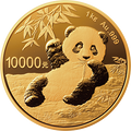 2020版熊貓金銀紀念幣1公斤圓形金質紀念幣