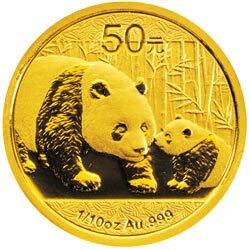 2011版熊貓金銀紀念幣1-10盎司圓形金質紀念幣